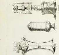 An illustration from Recueil d'antiquités romaines, ou, Voyage d'Italie : composé de 66 planches : dans lequel on trouve divers vases, autels, trépieds, arabesques, et autres sujets gravés d'après les dessins que différens artistes ont faits pendant leur séjour en Italie (1771)