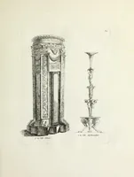 An illustration from Recueil d'antiquités romaines, ou, Voyage d'Italie : composé de 66 planches : dans lequel on trouve divers vases, autels, trépieds, arabesques, et autres sujets gravés d'après les dessins que différens artistes ont faits pendant leur séjour en Italie (1771)