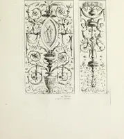 An illustration from Recueil d'antiquités romaines, ou, Voyage d'Italie : composé de 66 planches : dans lequel on trouve divers vases, autels, trépieds, arabesques, et autres sujets gravés d'après les dessins que différens artistes ont faits pendant leur séjour en Italie (1771)
