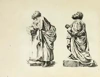 An illustration from Recueil d'antiquités romaines, ou, Voyage d'Italie : composé de 66 planches : dans lequel on trouve divers vases, autels, trépieds, arabesques, et autres sujets gravés d'après les dessins que différens artistes ont faits pendant leur séjour en Italie (1771)