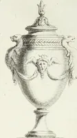 An illustration from Recueil d'antiquités romaines, ou, Voyage d'Italie : composé de 66 planches : dans lequel on trouve divers vases, autels, trépieds, arabesques, et autres sujets gravés d'après les dessins que différens artistes ont faits pendant leur séjour en Italie (1771)