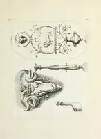 An illustration from Recueil d'antiquités romaines, ou, Voyage d'Italie : composé de 66 planches : dans lequel on trouve divers vases, autels, trépieds, arabesques, et autres sujets gravés d'après les dessins que différens artistes ont faits pendant leur séjour en Italie (1771)