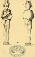 An illustration from Recueil d'antiquités égyptiennes, étrusques, greques et romaines (1752)