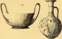 An illustration from Recueil d'antiquités égyptiennes, étrusques, greques et romaines (1752)