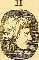 An illustration from Recueil d'antiquités égyptiennes, étrusques, greques et romaines (1752)