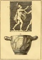 An illustration from Recueil d'antiquités égyptiennes, étrusques, greques et romaines (1752)