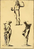 An illustration from Recueil d'antiquités égyptiennes, étrusques, greques et romaines (1752)