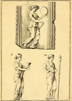 An illustration from Recueil d'antiquités égyptiennes, étrusques, greques et romaines (1752)