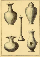 An illustration from Recueil d'antiquités égyptiennes, étrusques, greques et romaines (1752)