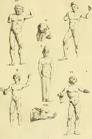 An illustration from Recueil d'antiquités égyptiennes, étrusques, greques et romaines (1752)