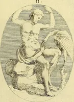 An illustration from Recueil d'antiquités égyptiennes, étrusques, greques et romaines (1752)