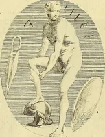 An illustration from Recueil d'antiquités égyptiennes, étrusques, greques et romaines (1752)