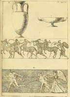 An illustration from Recueil d'antiquités égyptiennes, étrusques, greques et romaines (1752)