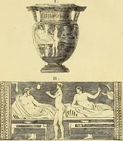 An illustration from Recueil d'antiquités égyptiennes, étrusques, greques et romaines (1752)