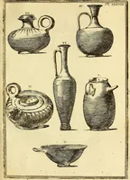An illustration from Recueil d'antiquités égyptiennes, étrusques, greques et romaines (1752)