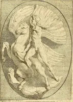 An illustration from Recueil d'antiquités égyptiennes, étrusques, greques et romaines (1752)