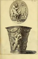 An illustration from Recueil d'antiquités égyptiennes, étrusques, greques et romaines (1752)