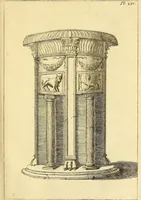 An illustration from Recueil d'antiquités égyptiennes, étrusques, greques et romaines (1752)