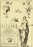 An illustration from Recueil d'antiquités égyptiennes, étrusques, greques et romaines (1752)