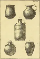 An illustration from Recueil d'antiquités égyptiennes, étrusques, greques et romaines (1752)