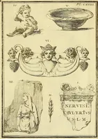 An illustration from Recueil d'antiquités égyptiennes, étrusques, greques et romaines (1752)