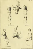 An illustration from Recueil d'antiquités égyptiennes, étrusques, greques et romaines (1752)