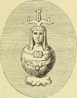 An illustration from Recueil d'antiquités égyptiennes, étrusques, greques et romaines (1752)
