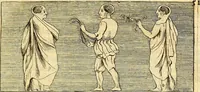 An illustration from Recueil d'antiquités égyptiennes, étrusques, greques et romaines (1752)