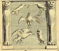 An illustration from Recueil d'antiquités égyptiennes, étrusques, greques et romaines (1752)
