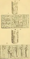 An illustration from Recueil d'antiquités égyptiennes, étrusques, greques et romaines (1752)
