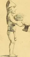 An illustration from Recueil d'antiquités égyptiennes, étrusques, greques et romaines (1752)