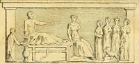 An illustration from Recueil d'antiquités égyptiennes, étrusques, greques et romaines (1752)