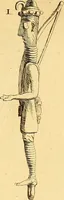 An illustration from Recueil d'antiquités égyptiennes, étrusques, greques et romaines (1752)