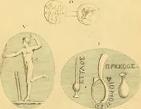 An illustration from Recueil d'antiquités égyptiennes, étrusques, greques et romaines (1752)