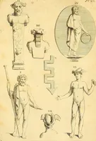 An illustration from Recueil d'antiquités égyptiennes, étrusques, greques et romaines (1752)