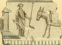An illustration from Recueil d'antiquités égyptiennes, étrusques, greques et romaines (1752)