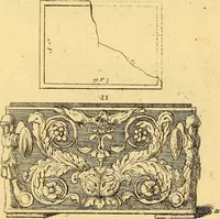 An illustration from Recueil d'antiquités égyptiennes, étrusques, greques et romaines (1752)