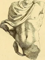 An illustration from Recueil d'antiquités égyptiennes, étrusques, greques et romaines (1752)