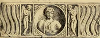 An illustration from Recueil d'antiquités égyptiennes, étrusques, greques et romaines (1752)