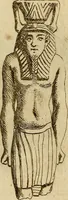 An illustration from Recueil d'antiquités égyptiennes, étrusques, greques et romaines (1752)