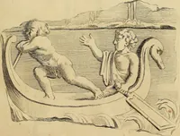 An illustration from Recueil d'antiquités égyptiennes, étrusques, greques et romaines (1752)