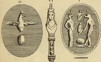 An illustration from Recueil d'antiquités égyptiennes, étrusques, greques et romaines (1752)