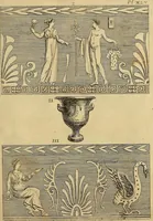 An illustration from Recueil d'antiquités égyptiennes, étrusques, greques et romaines (1752)