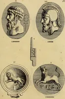 An illustration from Recueil d'antiquités égyptiennes, étrusques, greques et romaines (1752)