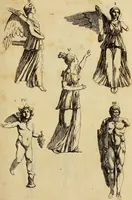 An illustration from Recueil d'antiquités égyptiennes, étrusques, greques et romaines (1752)