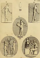An illustration from Recueil d'antiquités égyptiennes, étrusques, greques et romaines (1752)