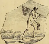 An illustration from Recueil d'antiquités égyptiennes, étrusques, greques et romaines (1752)