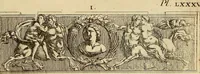 An illustration from Recueil d'antiquités égyptiennes, étrusques, greques et romaines (1752)