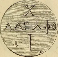 An illustration from Recueil d'antiquités égyptiennes, étrusques, greques et romaines (1752)