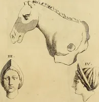 An illustration from Recueil d'antiquités égyptiennes, étrusques, greques et romaines (1752)